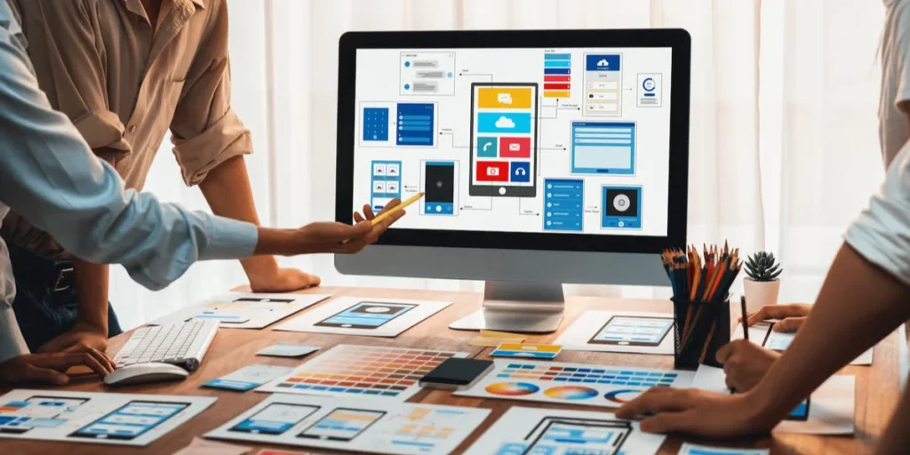 Web development and designing services